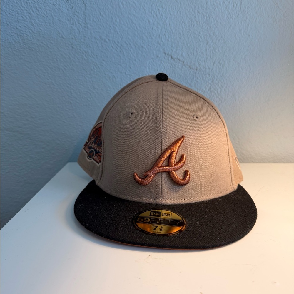 NWT New Era Atlanta Braves hat tan